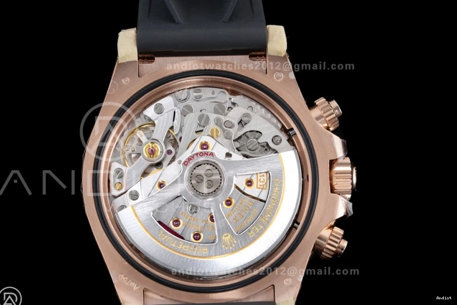 Marker 800 1:1 VSF 126515 Black Oyster-flex DD Stick Weight On Sub-dial Contemporary Strap Best RG Dial Daytona Edition Gain 0811